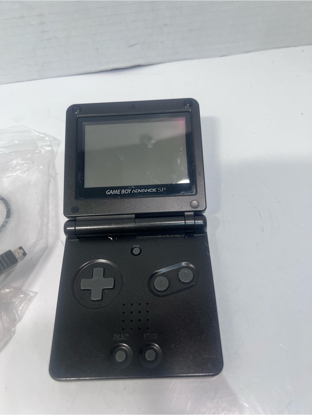 Nintendo Game Boy Advance SP - Black Portable Flip Console